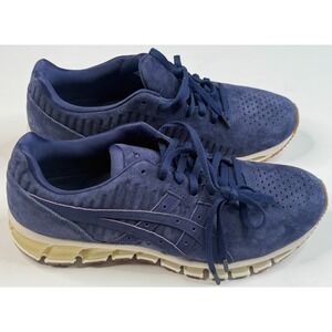 Asics Gel Quantum 360‎ 4 Le' Peacoat Men's Blue Suede Running Shoes Size 8.5